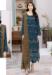 Picture of Georgette Midnight Blue Straight Cut Salwar Kameez