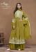 Picture of Admirable Georgette Golden Rod Anarkali Salwar Kameez