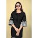 Picture of Wonderful Cotton Black Kurtis & Tunic