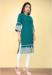 Picture of Fine Cotton Teal Kurtis & Tunic