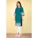 Picture of Fine Cotton Teal Kurtis & Tunic