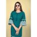 Picture of Fine Cotton Teal Kurtis & Tunic