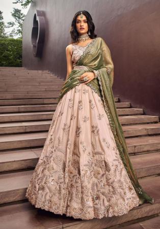 Picture of Superb Rayon Wheat Lehenga Choli