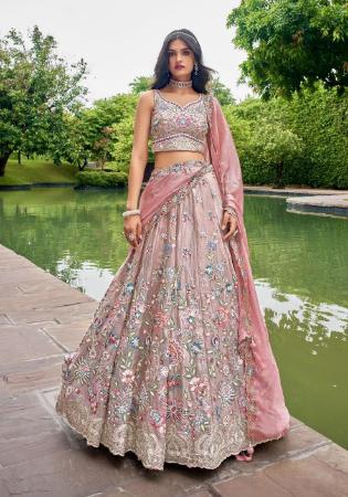 Picture of Amazing Rayon Light Grey Lehenga Choli