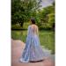 Picture of Sightly Rayon Light Steel Blue Lehenga Choli