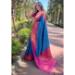 Picture of Stunning Silk Dark Cyan Saree