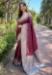 Picture of Alluring Silk Brown Saree