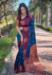 Picture of Comely Silk Midnight Blue Saree