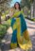 Picture of Alluring Silk Teal Saree