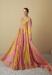 Picture of Taking Chiffon Golden Rod Anarkali Salwar Kameez