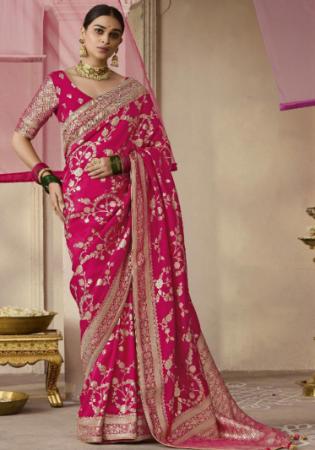 Picture of Resplendent Silk Pink Saree