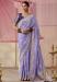 Picture of Superb Silk Light Steel Blue Saree