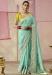 Picture of Nice Silk Dark Sea Green Saree