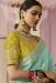 Picture of Nice Silk Dark Sea Green Saree