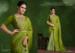 Picture of Charming Silk Olive Drab Saree