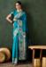 Picture of Good Looking Silk Teal Saree