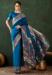 Picture of Taking Silk Teal Saree