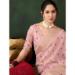 Picture of Enticing Organza Rosy Brown Saree