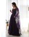 Picture of Lovely Georgette Black Readymade Gown