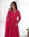 Picture of Elegant Georgette Light Coral Readymade Gown