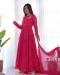 Picture of Elegant Georgette Light Coral Readymade Gown