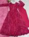 Picture of Elegant Georgette Light Coral Readymade Gown