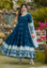 Picture of Nice Georgette Navy Blue Readymade Salwar Kameez