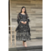 Picture of Sightly Georgette Black Readymade Salwar Kameez