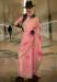 Picture of Beautiful Silk Dark Salmon Saree