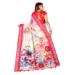 Picture of Wonderful Linen Pale Violet Red Saree