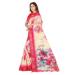 Picture of Wonderful Linen Pale Violet Red Saree