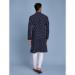 Picture of Comely Rayon Midnight Blue Kurtas