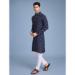 Picture of Comely Rayon Midnight Blue Kurtas