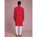 Picture of Stunning Rayon Fire Brick Kurtas