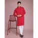 Picture of Stunning Rayon Fire Brick Kurtas