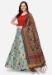 Picture of Pretty Silk Red Lehenga Choli