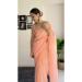 Picture of Delightful Georgette Light Salmon Saree