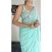 Picture of Wonderful Georgette Sky Blue Saree