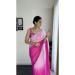 Picture of Appealing Georgette Pink Saree