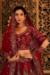 Picture of Lovely Satin Maroon Lehenga Choli