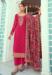 Picture of Georgette Light Coral Straight Cut Salwar Kameez