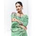 Picture of Beautiful Organza Dark Sea Green Saree