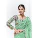 Picture of Beautiful Organza Dark Sea Green Saree