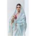 Picture of Delightful Organza Light Steel Blue Saree