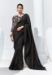 Picture of Gorgeous Organza Black Saree