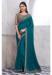 Picture of Taking Chiffon & Silk Teal Saree