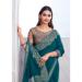 Picture of Taking Chiffon & Silk Teal Saree