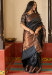 Picture of Wonderful Silk Black Saree