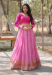 Picture of Resplendent Chiffon Light Pink Readymade Lehenga Choli