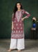 Picture of Fascinating Chiffon Dim Gray Kurtis & Tunic